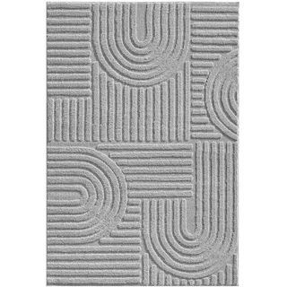 Ayyildiz Kurzflorteppich Art 1121 Silber 160 cm x 230 cm