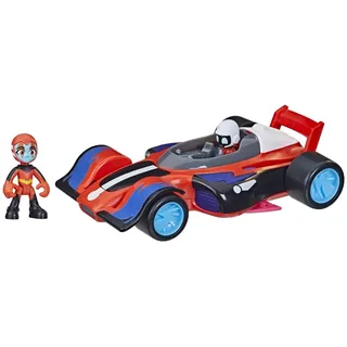 PJ Masks Animal Power Blitz-Flitzer Vorschulspielzeug, verwandelbares Auto mit Lichtern und Geräuschen, mehrfarbig