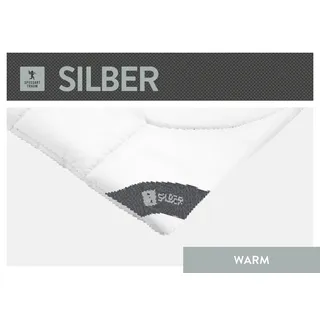 SPESSARTTRAUM »Silber« warm 1 Stk. tlg. hergestellt in Deutschland, allergikerfreundlich,