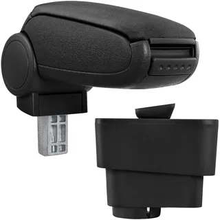 Pro-Tec MAL_TD024_Mito Armlehne, Deckel Schwarz Stoff