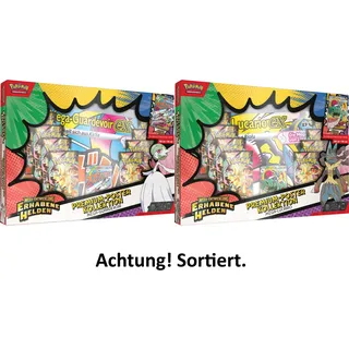 Pokémon Premium-Poster-Kollektion Mega-Entwicklung - Erhabene Helden: Mega-Guardevoir-ex//Mega-Lucario-ex