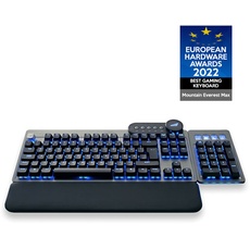 Bild von Everest Max Gunmetal Gray, LEDs RGB, MX BLUE, USB, DE (MG-EVK1G-CB1-DE)