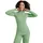 Wool-Tech High Zip Neck Shirt Quiet Green S
