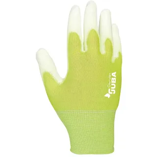 Juba Handschuh aus Nylon, grün, Palma PU Weiß 8