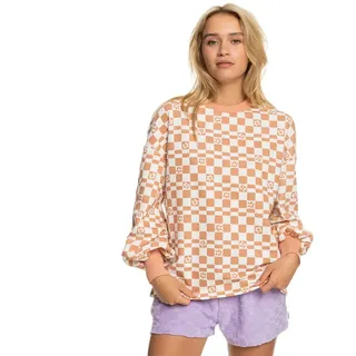 Roxy Kindred Souls Sweatshirt - Snow White Sol Power - S