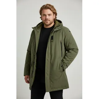 Parka PME LEGEND, Herren, Gr. 5XL, dusty olive, Web, Obermaterial: 100% Nylon, unifarben, normal ca. Mitte Oberschenkel, Rundhals, Bündchen, Jacken Parka, mit Kapuze