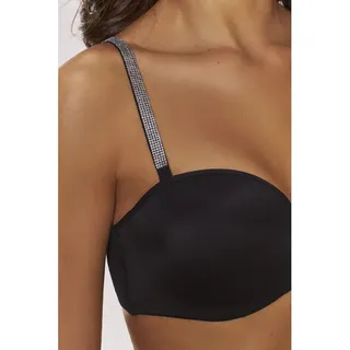 LASCANA BH-Träger Damen schwarz-silber Gr.