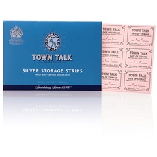 Town Talk mit Anlaufschutz Silber Aufbewahrung Streifen Register – Pack von 36 Streifen: 4 cm x 3 cm