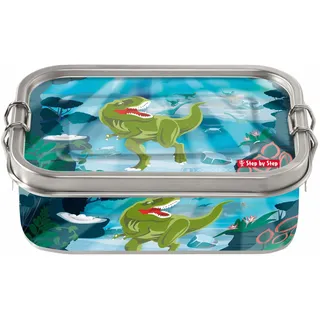 Step By Step Edelstahl-Lunchbox Wild T-Rex Taro