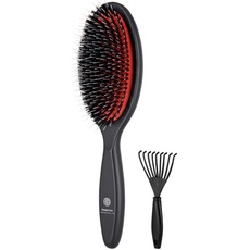 Fidentia Hair Extension Bürste | Pneumatikbürste für Haarverlängerung, Perücke und Toupet | Made-in-Germany