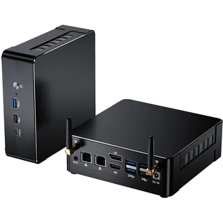 Mavsloly Mini PC mit Core i9-13900H, 14 Kerne bis zu 5,4GHz, 64G RAM 2T PCIE4.0 SSD Desktop Computer, Dual LAN, Wi-Fi 6E, 1x DisplayPort, 1x HDMI, 1x USB-C Triple Display, VESA, Windows 11 Pro