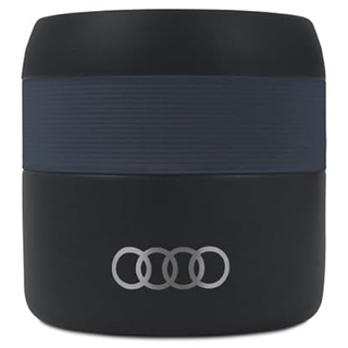 Audi Collection Audi 3292200600 Lunchbox Snackbox Edelstahl, schwarz