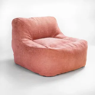 Vercart Einzelsofa 4361 , Rot , Textil , 90x38x92 cm , Wohnzimmer, Sofas & Couches, Sofas