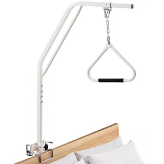 VEVOR Bettgalgen 840x210x1550 mm, Bettaufrichter mit Klemmen & Metallkette, bis 113 kg, Aufstehhilfe für ältere & bettlägerige Menschen, ideal für häusliche Pflege, Krankenhäuser, Pflegeheime