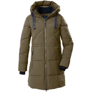 G.I.G.A. DX Damen, Steppparka/Funktionsparka mit Kapuze GW 56 WMN QLTD PRK, dunkelschlamm, 38, 43526-000