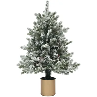 Homcom Künstlicher Weihnachtsbaum Grün 100 cm