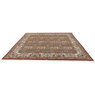 morgenland Orientteppich »Perser - Classic quadratisch - 250 x 249 cm - mehrfarbig«, quadratisch, 10 mm Höhe, Wohnzimmer, Handgeknüpft, Einzelstück mit Zertifikat, bunt