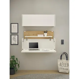 INOSIGN Büromöbel-Set »CiTY/GiRON« Set, 2 Stk. tlg. Wandsekretär, Home Office, weiß