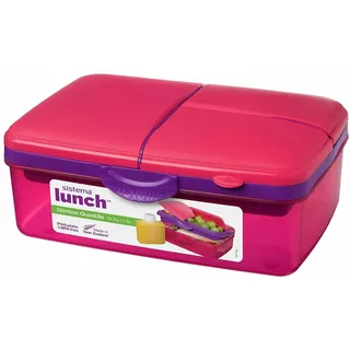 Sistema Mittagessen-Träger pp 4 Abteile m/Flasche lt1,5