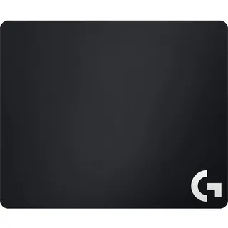 Logitech G240 Gaming-Mauspad aus Stoff | 340x280 mm, 1mm flaches Profil, Geringe Oberflächenreibung, Gleichmäßige Struktur, Gummiunterlage, Rollbar - Schwarz