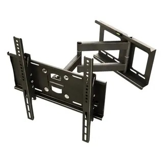 Ricoo R23-S TV Wandhalterung Schwenkbar für 40-75 Zoll Fernseher Halterung Neigbar Schwenkarm Fernsehhalterung für Wand Flach Smart OLED Curved Wand-Halter Fernseh-Arm bis 95-Kg & VESA 400 x 400