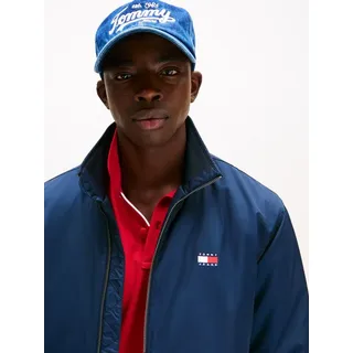Tommy Hilfiger Tommy Jeans »TJM ESSENTIAL PADDED JACKET Ext Freizeitjacke, Übergangsjacke glänzend, Stretchbündchen, Stehkragen, blau