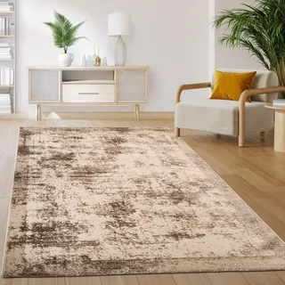 Paco Home Kurzflorteppich 200 x 280 cm Beige