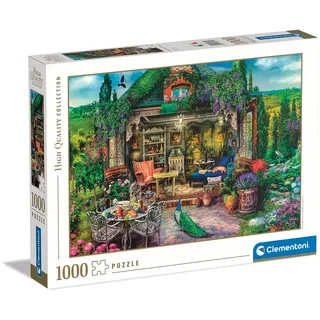 CLEMENTONI - 39741 Collection - Wine Country Escape, Puzzle 1000 Teile Für Erwachsene Und Kinder 10 Jahren, Geschicklichkeitsspiel Für Die Ganze Familie