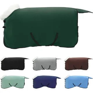 vidaXL Pferdedecke Dunkelgrün 75 cm Polarfleece - Grün