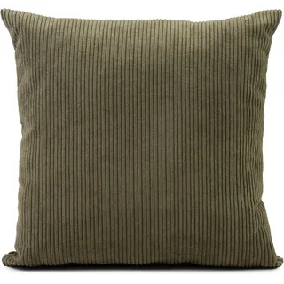 Gözze Capri Cord Dekokissen 45 x 45 cm Grün