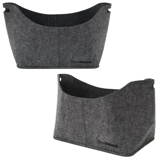 Dune Design Filztasche XL 40 x 25 x 30 cm 15 kg grau 16354