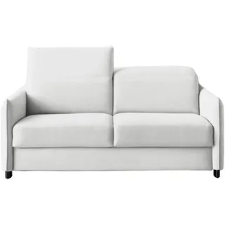 Bali Schlafsofa , Creme , Metall , 188x84-105x100 cm , Textiles Vertrauen - Oeko-Tex®, Made in Germany , Typenauswahl, Fußauswahl, Stoffauswahl, Armteilvarianten, Hocker erhältlich, Armteil links, Armteil rechts , Wohnzimmer, Sofas & Couches, Schlafsofas, Dauerschläfer Sofas