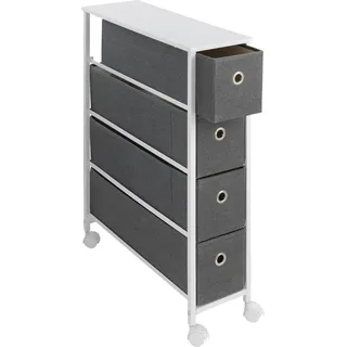 Maximex Nischenregal 20 x 58 x 79 cm 4-tlg. weiß