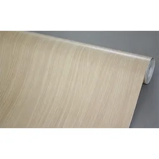 BUVU Klebefolie Möbel braun Holzoptik Möbelfolie Selbstklebende Folie Holz Tapete 45cm X 300cm braun Vintage Streifen Folie Wasserdicht Wandtapete für Möbel Wände Schränke Küche Tische