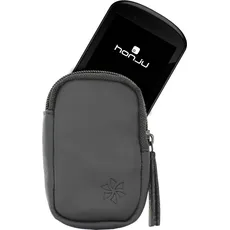 Honju BIKE Ledertasche für Garmin EDGE 830 / 530 GPS-Computer, Sportuhr + Smartwatch
