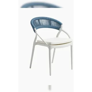KAWOLA Stuhlkissen 54 x 79 cm Blau