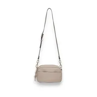 Liu Jo für Damen. AF6040-ES039 Mittelgroße beige Umhängetasche (OSFA), Lässig, Polyester
