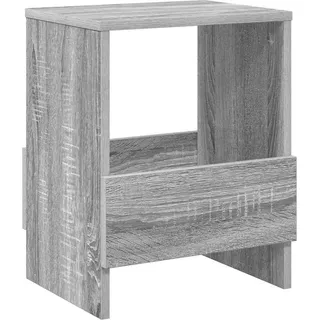vidaXL Magazinregal Sonoma-Grau 35 x 30 x 45 cm - Grau
