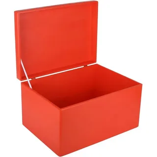 Creative Deco XXL Aufbewahrungsbox 40 x 30 x 24 cm 1-tlg. rot