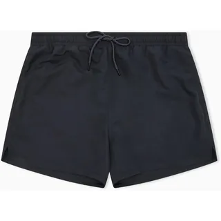 Emporio Armani Herren Mid Boxer Badehose, Schwarz, M