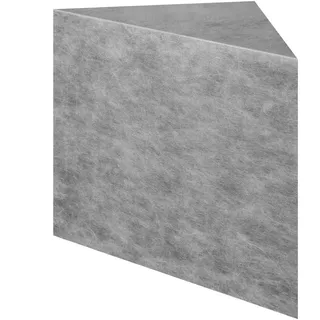 Duschbank - Dreieckige 57x40x50cm befliesbare Duschbank - Badezimmer Sitzbank aus EPS-Verbundstoff - Tragkraft 200kg - Duschstuhl mit 0,08 Sitzfläche - 90° Innen- und Außenecken - Ideal für Bad Duschbereiche.