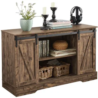 SoBuy Sideboard Wohnzimmerschrank Kommode Küchenschrank Flurschrank Beistellschrank Lowboard TV-Schrank FSB60-N