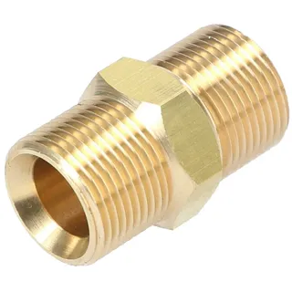 McFilter | Doppelnippel M22x1,5 AG Schlauch-Verbinder Adapter Kupplung für Hochdruckreiniger