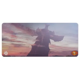 SteelSeries QcK Gaming-Mauspad - World of Warcraft Edition - Inklusive In-Game-Item - XXL Dicker Stoff - Für den ganzen Schreibtisch - Optimales Tracking und Stabilität -Optimiert für Gaming-Sensoren