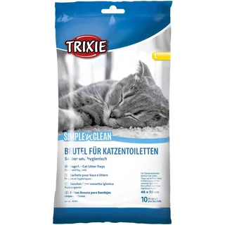 Trixie Katzentoilettenbeutel 10 Stück Transparent