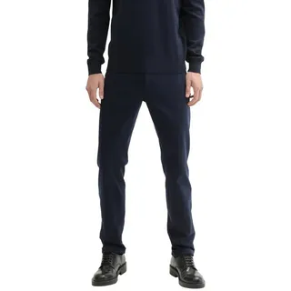 Tom Tailor Chinohose, slim mit Viskose und Stretch, blau