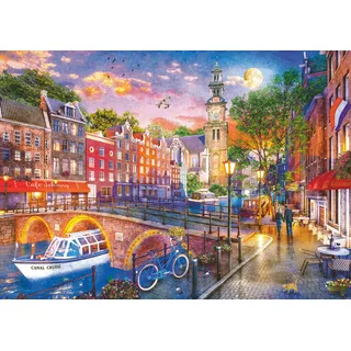 Ravensburger Puzzle Sonnenuntergang Amsterdam 12000884