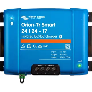 Victron Energy Orion-Tr Smart DC-DC Ladebooster 18,6 x 13 x 8 cm Schwarz