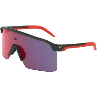 Nike Expedition Shield IU4705 Matte Dark Smoke Grey/Red Mirror