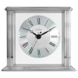 Acctim 36247 Hamilton Kaminuhr, Silber-Effekt